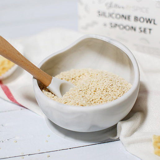 硅膠嬰兒輔食碗寶寶碗吸盤碗勺餐具