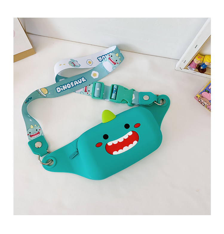 韓版可愛卡通動物硅膠小熊斜挎包