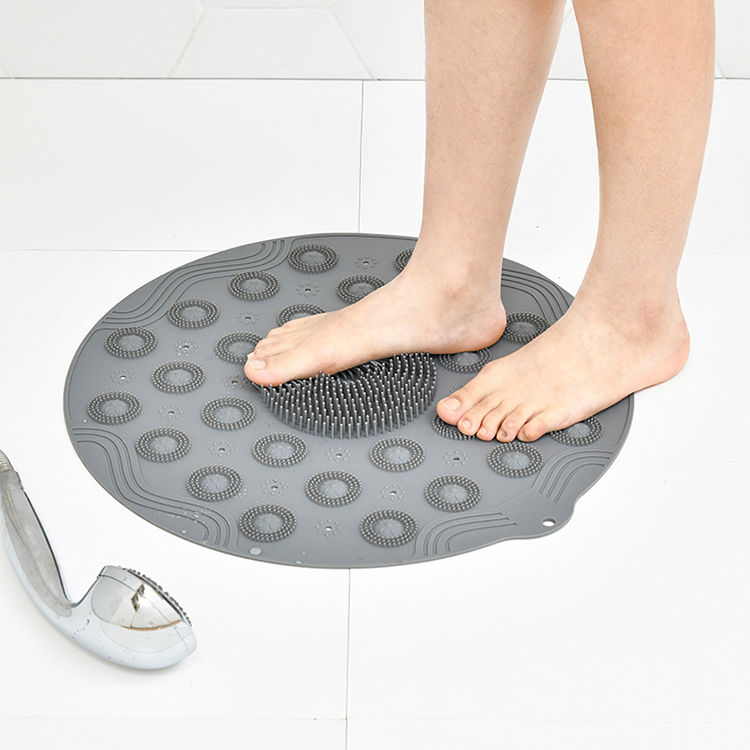圓形浴室防滑洗澡按摩墊
