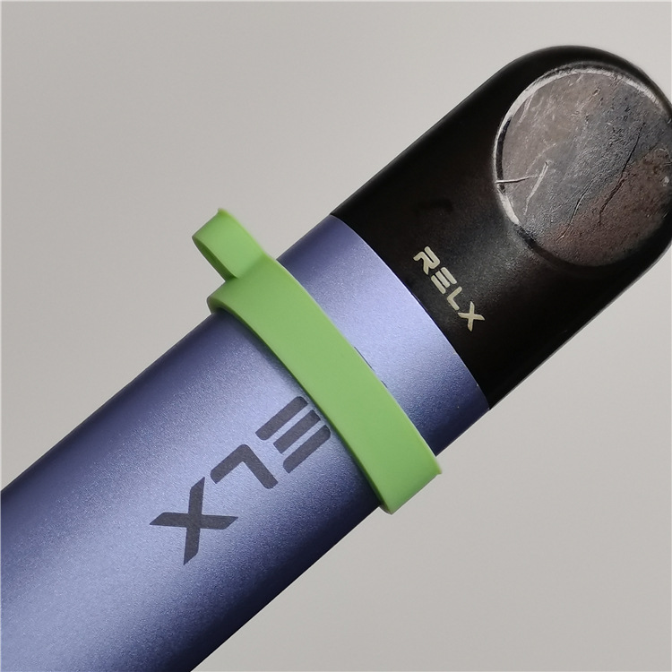 銳克relax電子悅ke柚子小野扁煙硅膠保護套掛環單扣一代四代五代